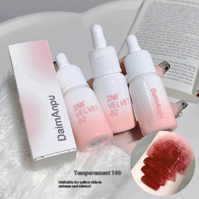 Mirror Lip Lacquer lipstick in shades Orange Tabby Cat Diary, Low-Key Charming, Misty Berry, Spring Day Wilderness.