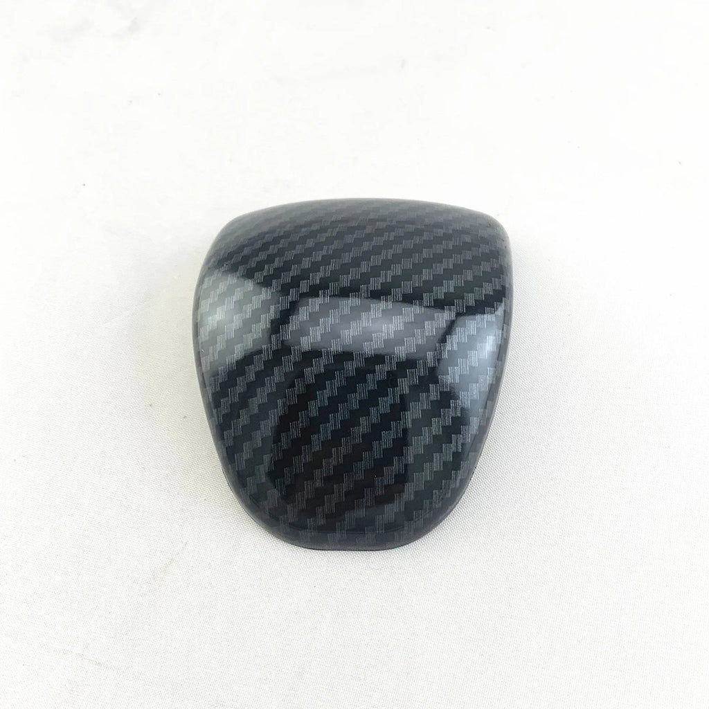 Smart RunK3 carbon fibre gear shift cover made from ABS material for car interior personalisation