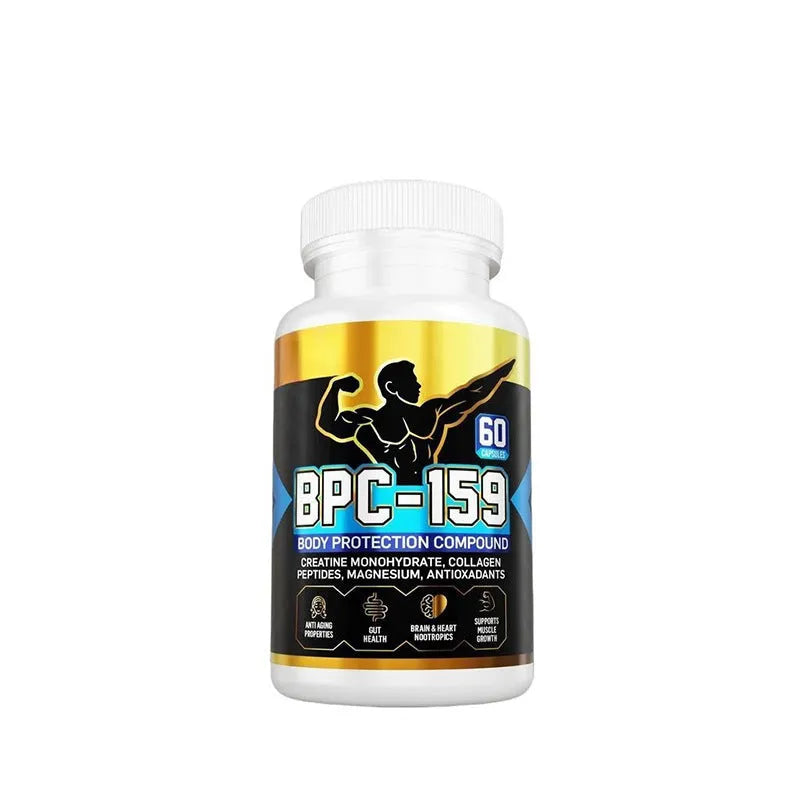 Body energy supplement capsules in single bottle packaging with standardised formulation