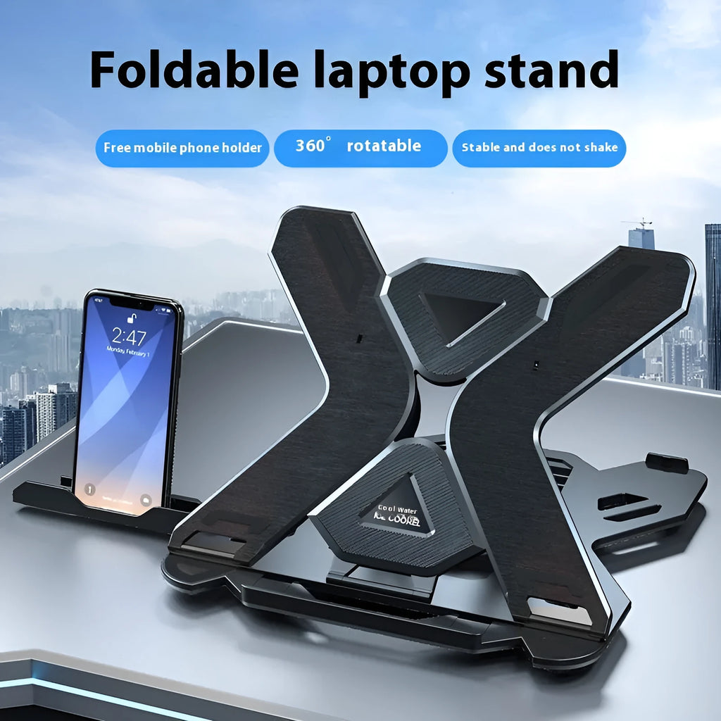 ABS plastic laptop cooling bracket in black or white colours measuring 300mm by 200mm