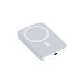 Pink purple white magnetic wireless power bank 20000mAh with plastic case