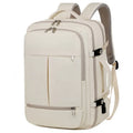 Large capacity business backpack in waterproof Oxford cloth with multiple pockets and 15.6 inch laptop compartment