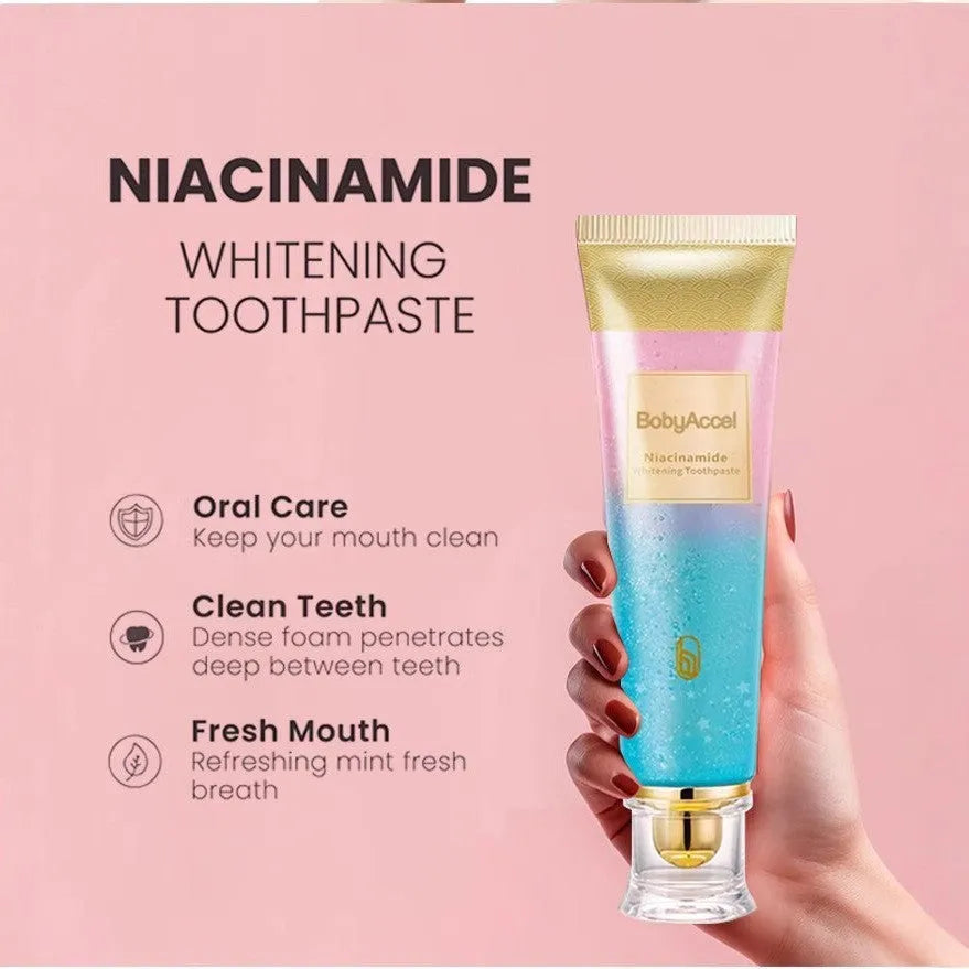 100g nicotinamide whitening toothpaste tube for adult oral care