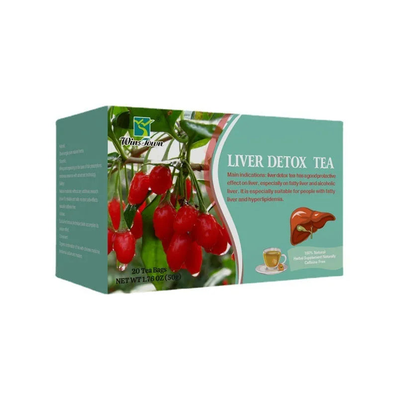 Box of traditional Chinese herbal substitutional tea containing 50g of medicine and food homology ingredients