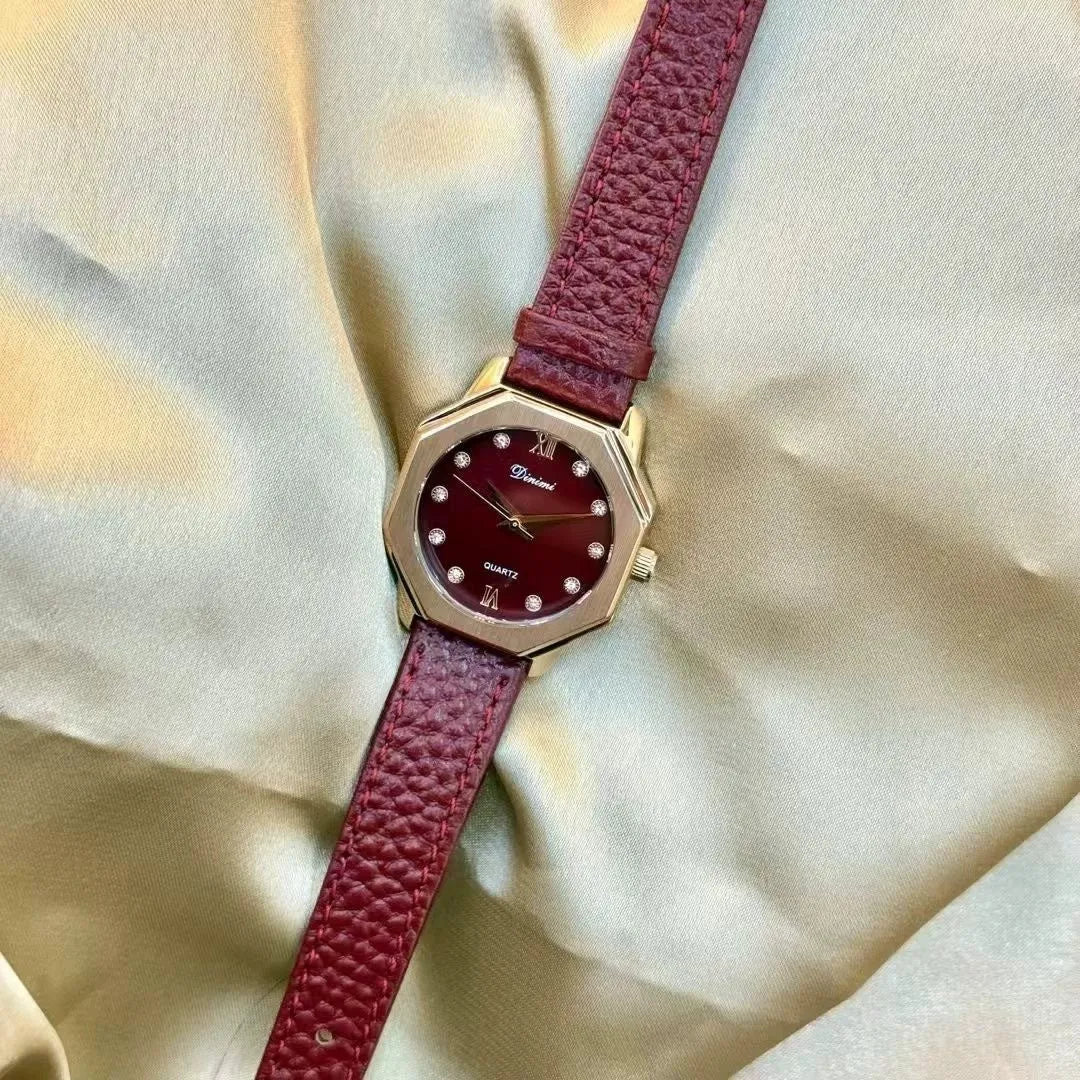 Chinese style alloy women's watch with decorative patterns showing 8mm thickness and multiple design options