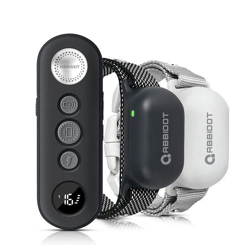Remote control anti-barking collar with 36 shock gears, 900m range, IP67 waterproof, adjustable 15.2-68.7cm