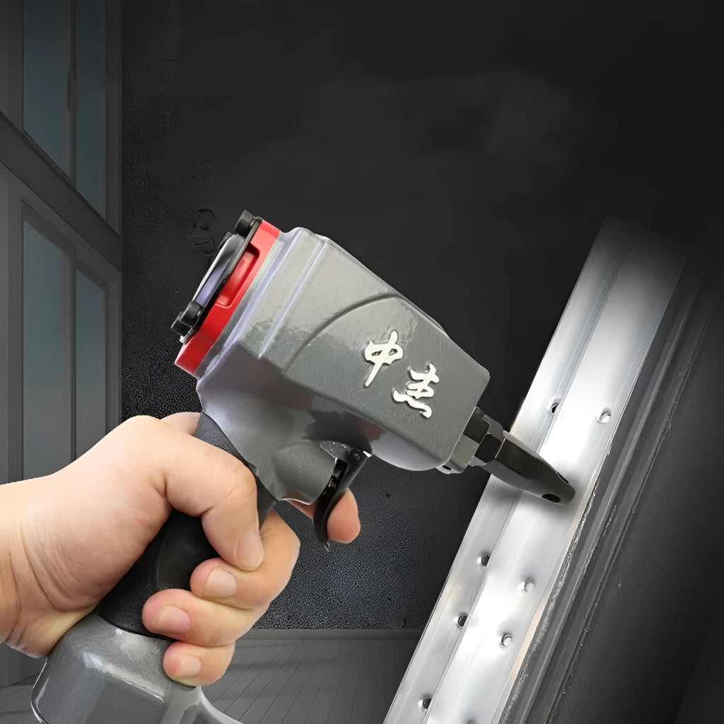 DK30 air-powered punching gun for metal sheets and riveted fabrics with 2.5-3.0mm hole diameter