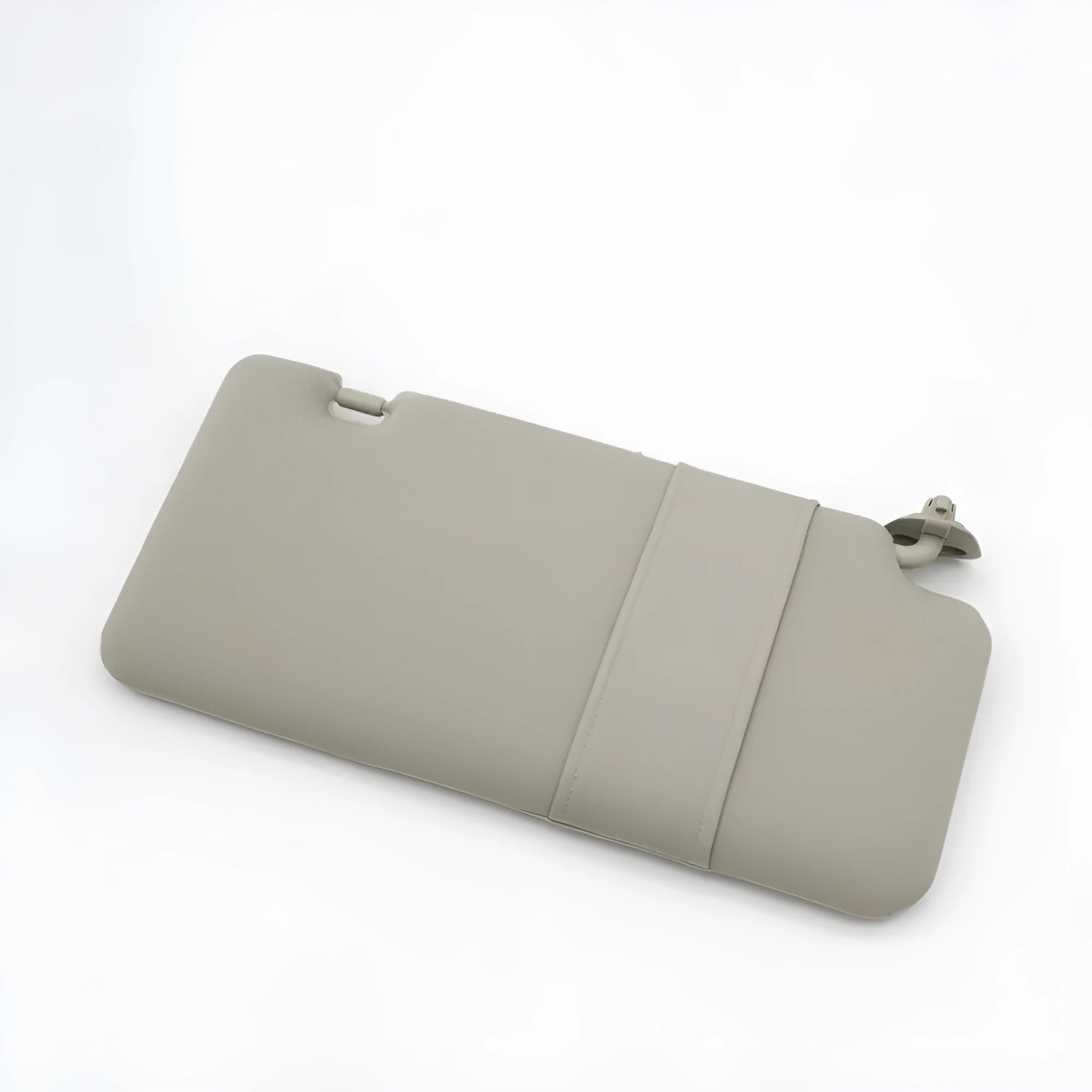 Beige sun visor with cosmetic mirror for Nissan Lida 2005-2012 car model