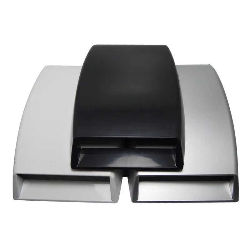 Car decoration simulation air vent in black, white or silver colours with ABS plastic construction