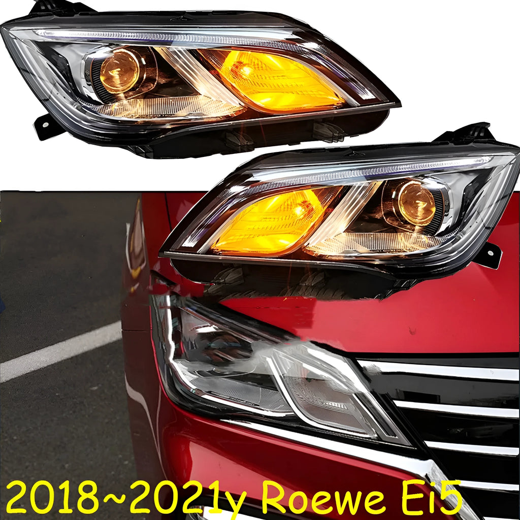 Car headlight replacement assembly with 9-line design for 2018-2021 models
