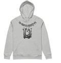 Fleece-lined loose fit hooded sweater for team uniform or business attire in multiple colours.