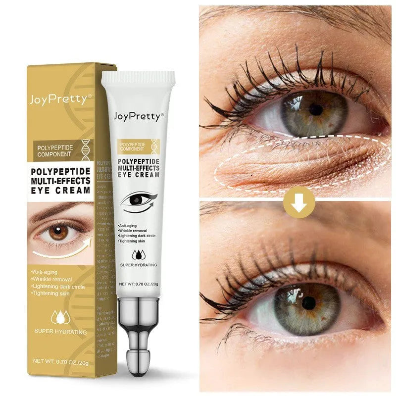 20g anti dark circle eye cream with peptides for reducing puffiness and moisturising skin