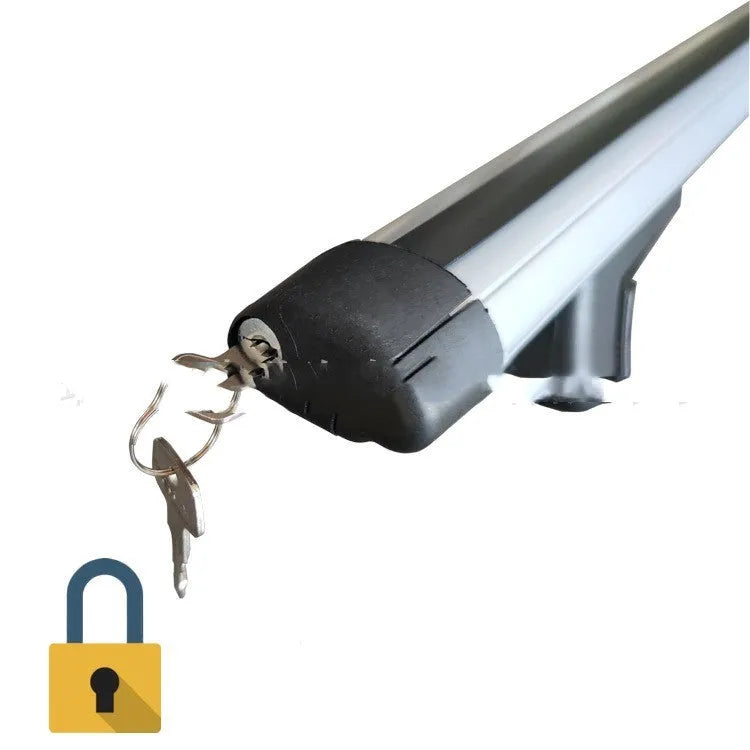 Alloy roof rack crossbar modification kit for GM SUV with adjustable length and 75 kg capacity