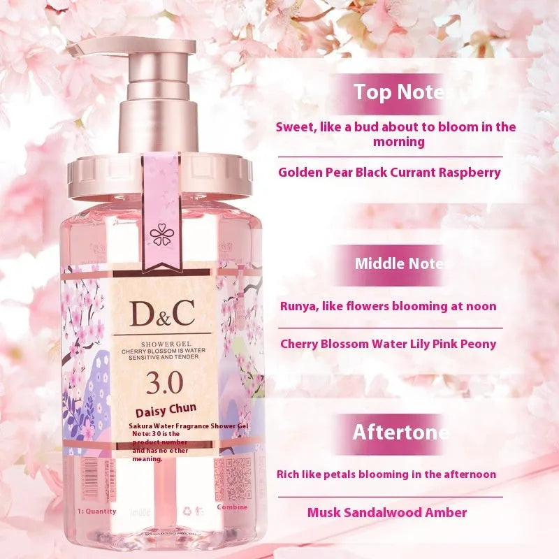 Sakura shampoo, hair conditioner and shower gel 500ml bottles wash nursing suite