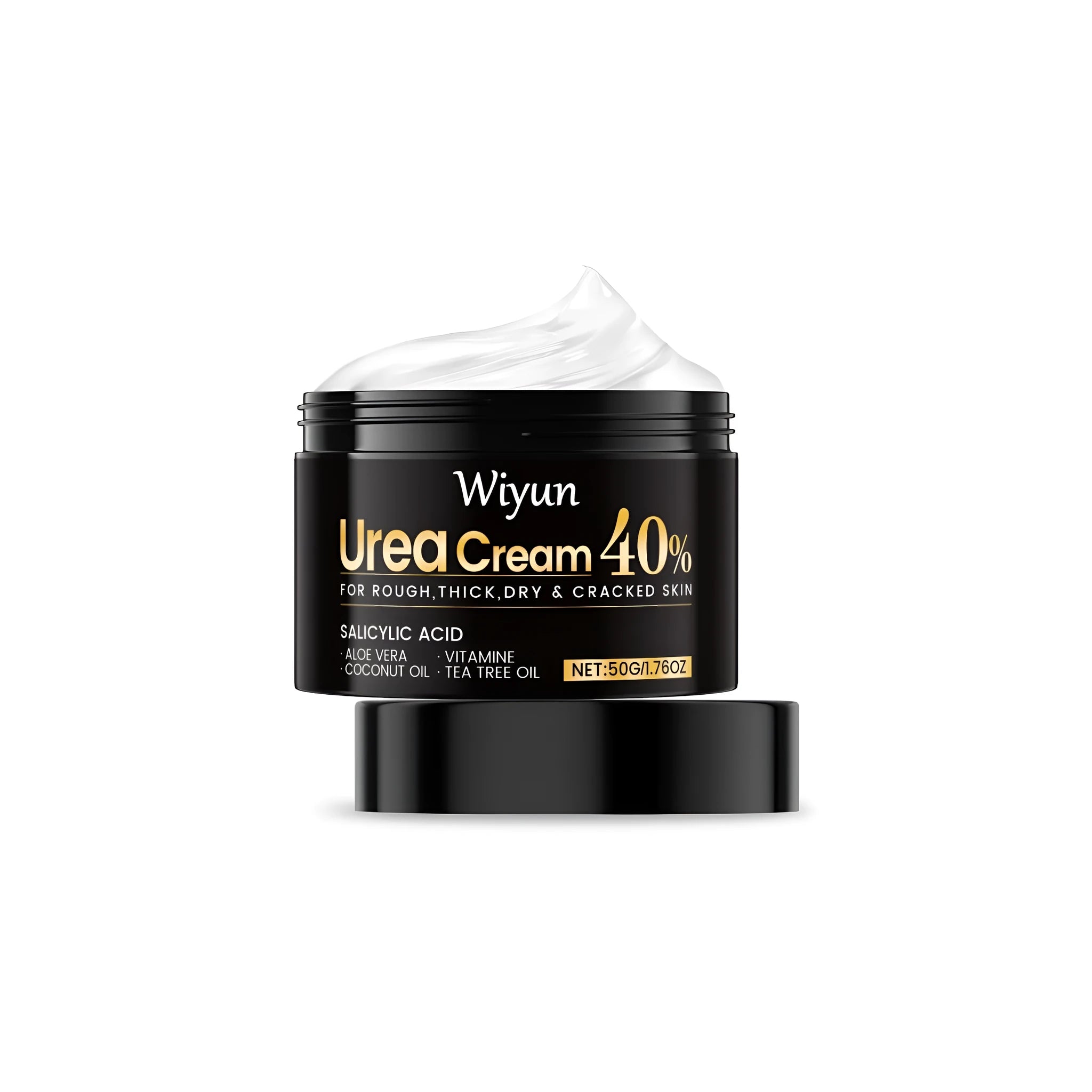 50g tube of urea hand and foot cream with salicylic acid and aloe vera