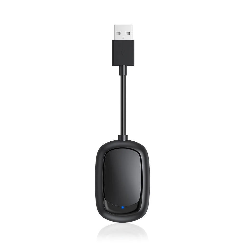 Wireless CarPlay Android Auto USB adapter box for car smartphone connectivity