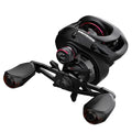 Drip wheel lure fishing rod with adjustable rocking line mechanism and fishing reel