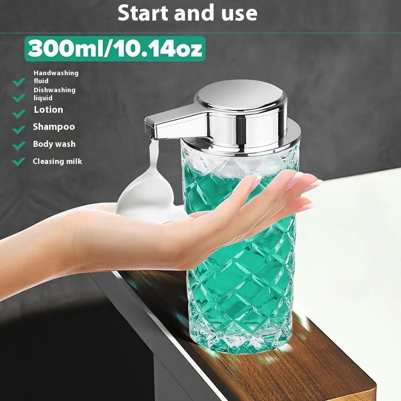 Automatic sensor soap dispenser with PET construction and type-c charging port
