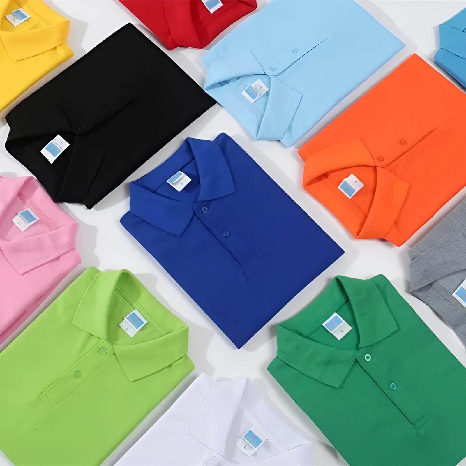 Straight fit cotton workwear embroidery shirt for custom branding in multiple colours