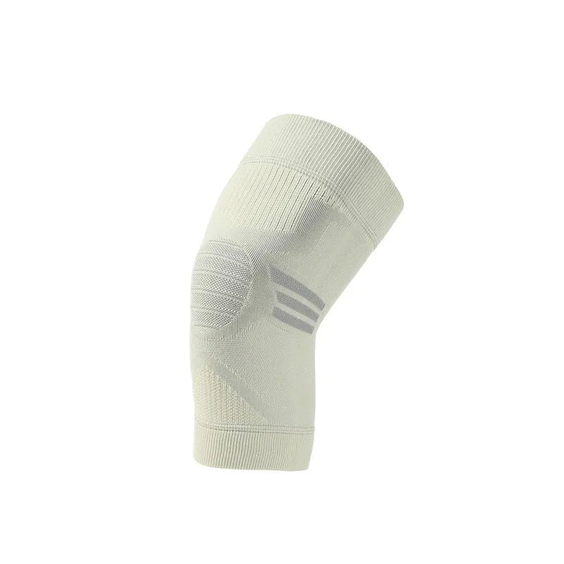 A pair of polyester sports knee pads for aerobics and basketball, shown in various colour options.