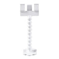 Black pet photography mobile phone holder with snack clip for attracting cat and dog attention during photos