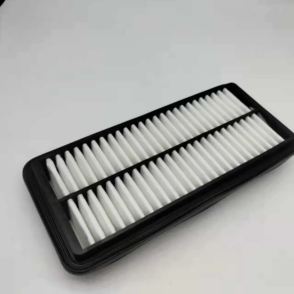 Black car air filter replacement part measuring 256mm by 113mm by 40mm for Modern vehicles