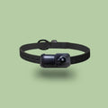 Black Wi-Fi camera neckband recorder showing compact design with recording functionality