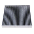Grey Geely compatible cabin air conditioning filter element, dimensions 215x210x30 mm