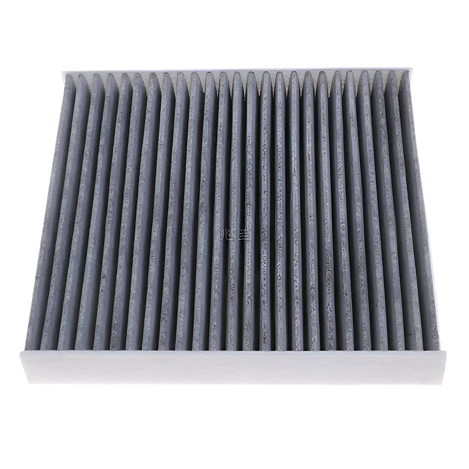 Grey Geely compatible cabin air conditioning filter element, dimensions 215x210x30 mm
