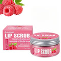 30g pot of fruit flavour lip scrub cream in coconut, raspberry, vanilla, or watermelon