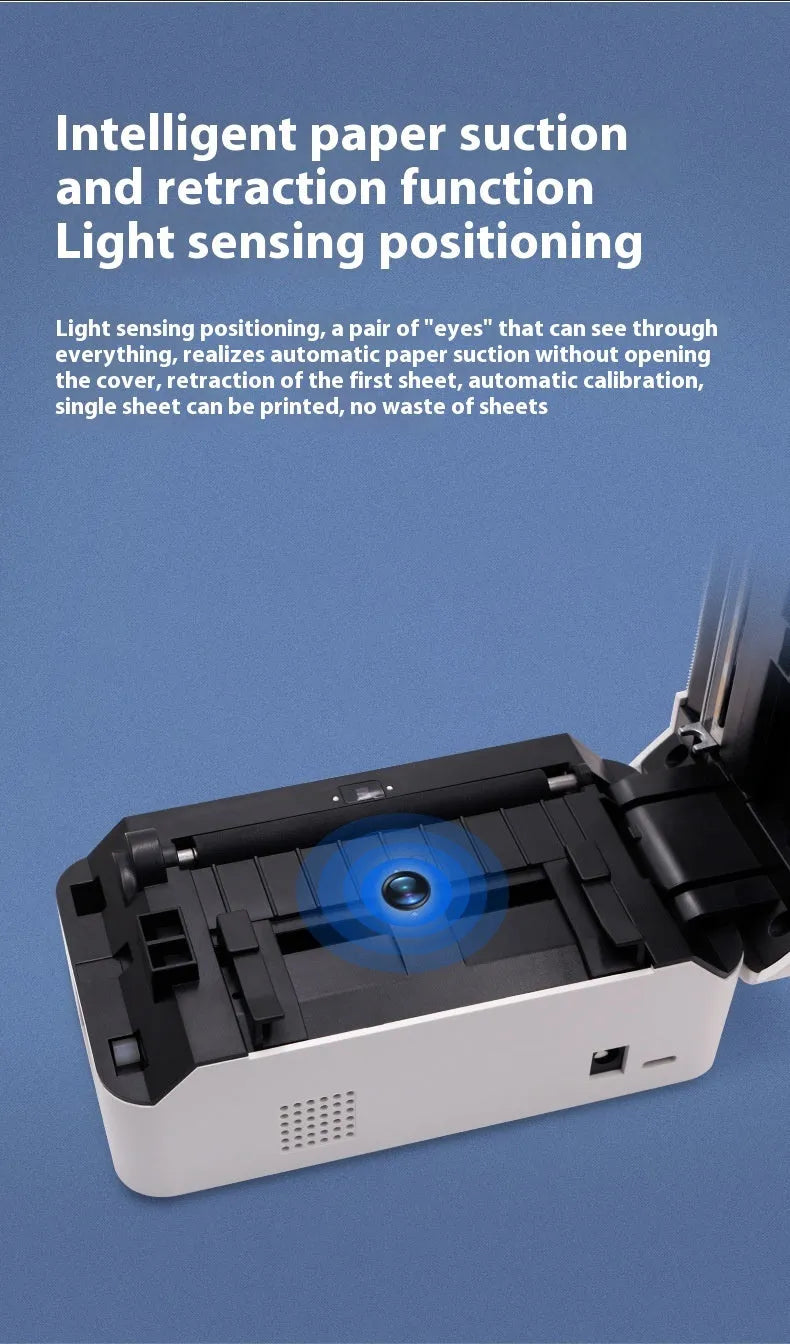 Thermal express single electronic surface printer with Bluetooth connectivity, compact 149mm width design