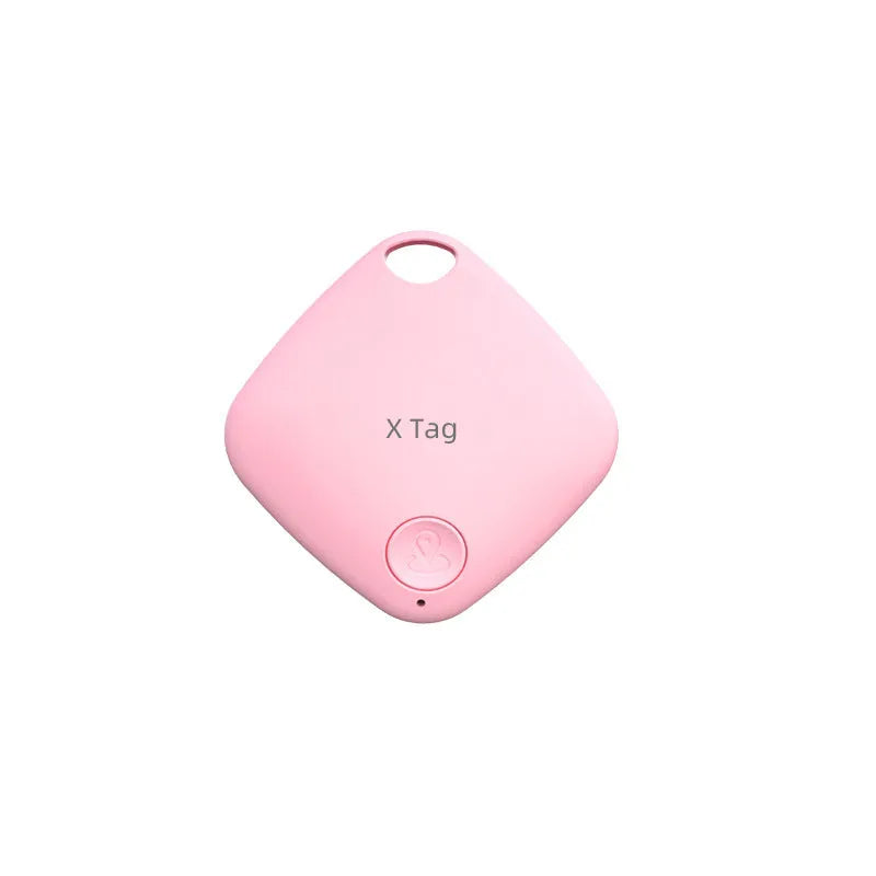 Small Diamond Global Locator Bluetooth tracker for keys and wallet in black, blue, green, pink, and white colours.