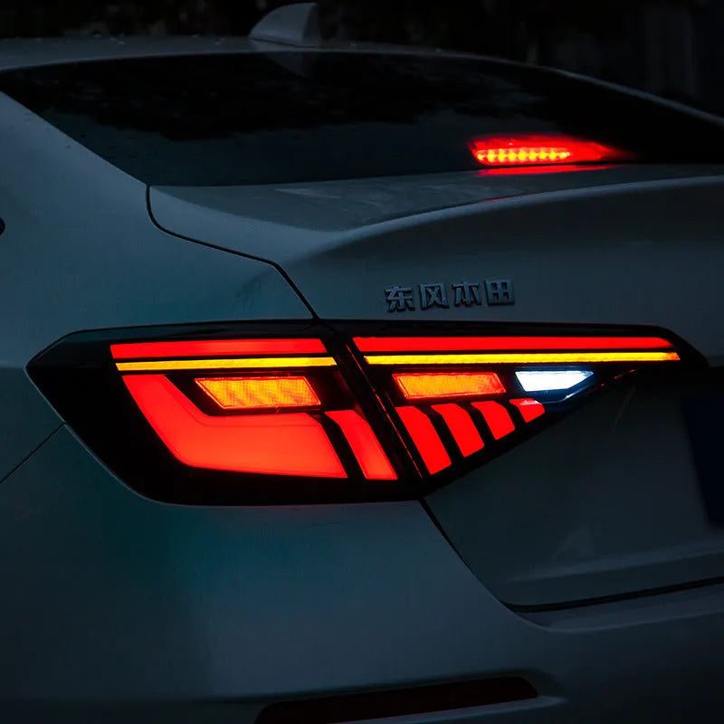 11th generation Honda Civic LED taillight assembly with dynamic streamer turn signals