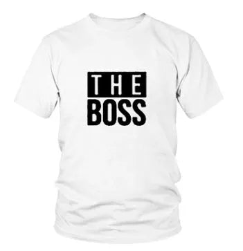 Men's loose fit printed T-shirt with short sleeves and round neck