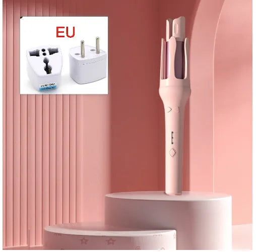 Automatic hair curler with 32mm barrel in white and Chigo colour options