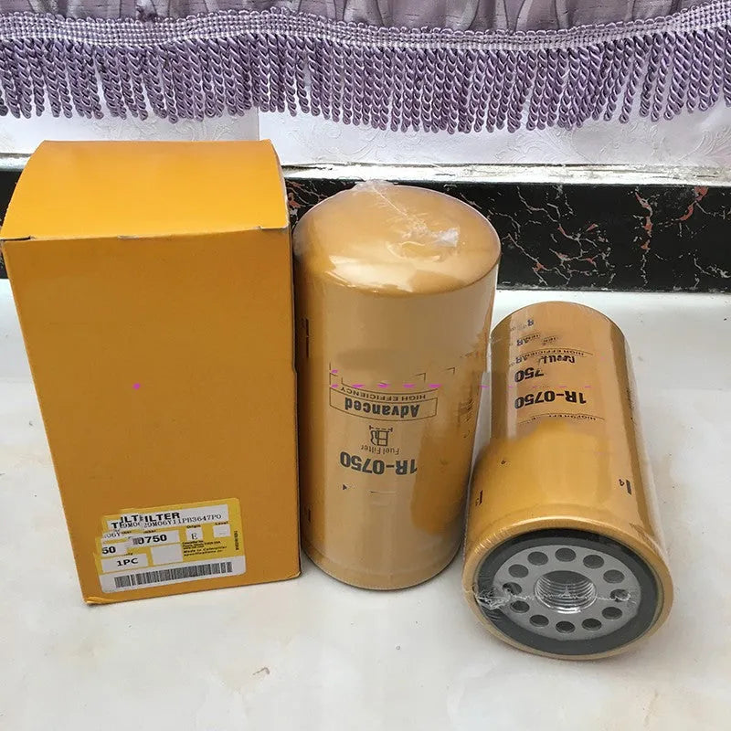 1R-0750 diesel fuel filter element with filter paper construction