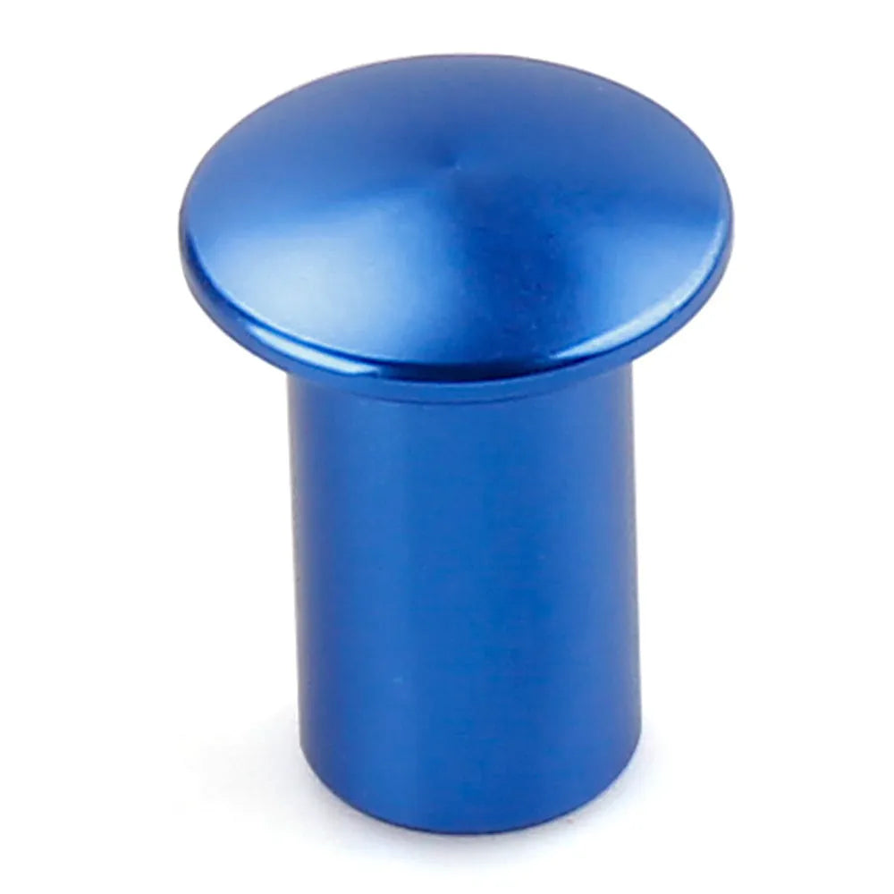 Aluminium alloy hydraulic hand brake release button cap for car modification in five colours