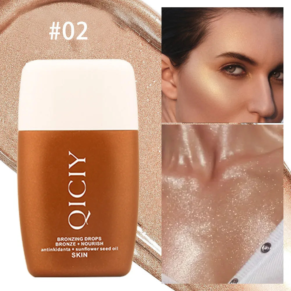 30ml contouring liquid for face and body brightening with four shade options
