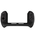 Black Bluetooth wireless gamepad for Nintendo Switch with textured thumbsticks
