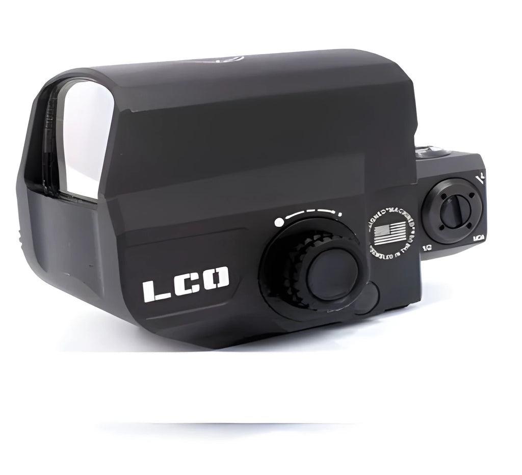 LCO tactical red dot sight with 20mm rail mount and holographic reflex system