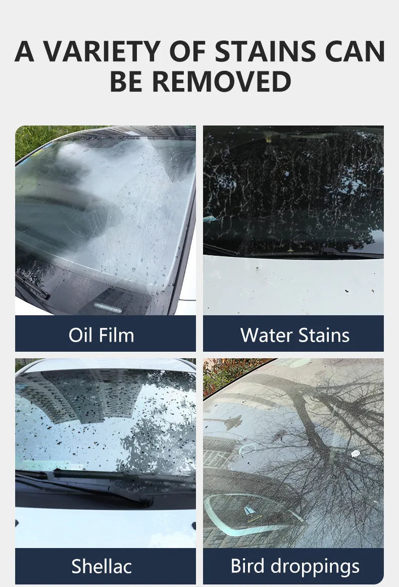 Tube of glass oil film remover cleaning cream paste for car windscreens in 100ml size