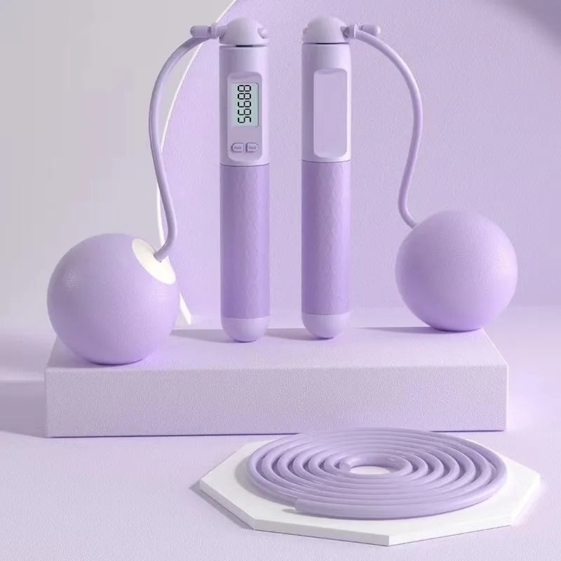 ABS plastic skipping rope with bearings in multiple colour options for fitness training