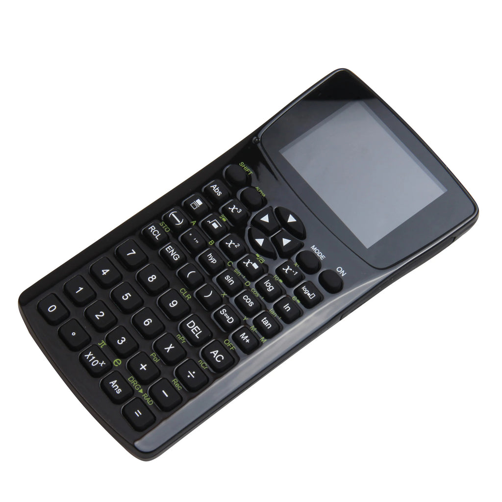 Black multifunctional e-book reader with screen and adjustable strap for portable reading and media playback
