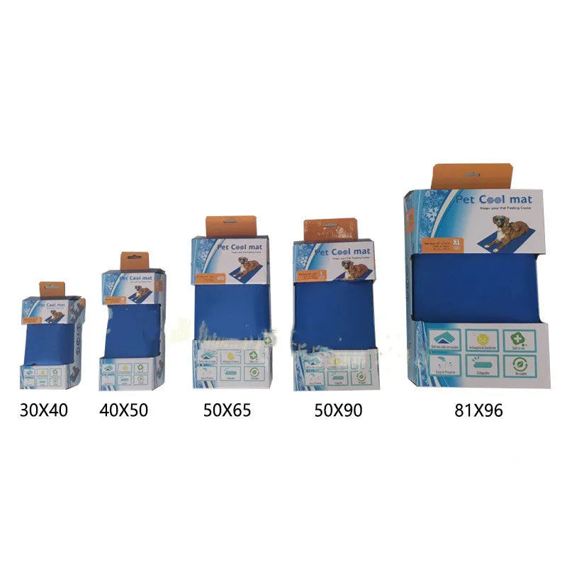 Blue plastic cooling pet nest for cats and dogs, antibacterial and easy to clean, five sizes