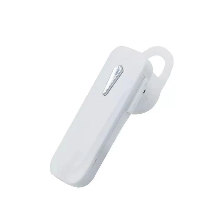 M163 black and white Bluetooth car headset for hands-free calling and music control