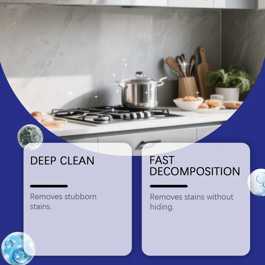 237ml bottle of multi-purpose decontamination cleaning gel for household kitchen and bathroom use.