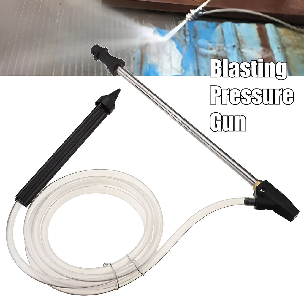 Ceramic sand blasting nozzle with stainless steel handle for Karcher pressure washers
