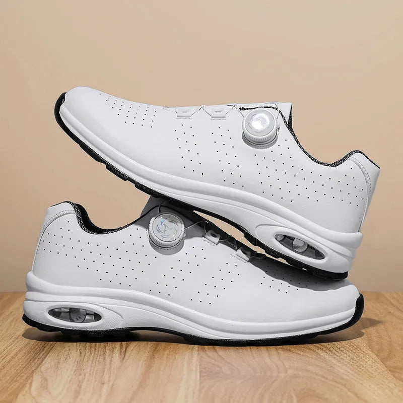 Women's black and white mesh casual tennis shoes with cross shoulder straps and composite soles