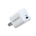 White 18W USB travel charger for mobile phone fast charging