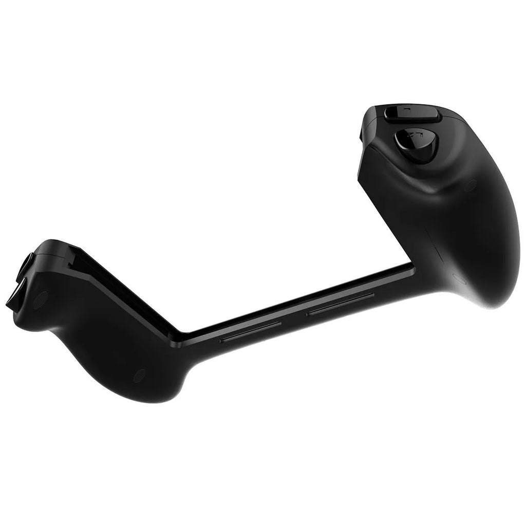 Black Bluetooth wireless gamepad for Nintendo Switch with textured thumbsticks
